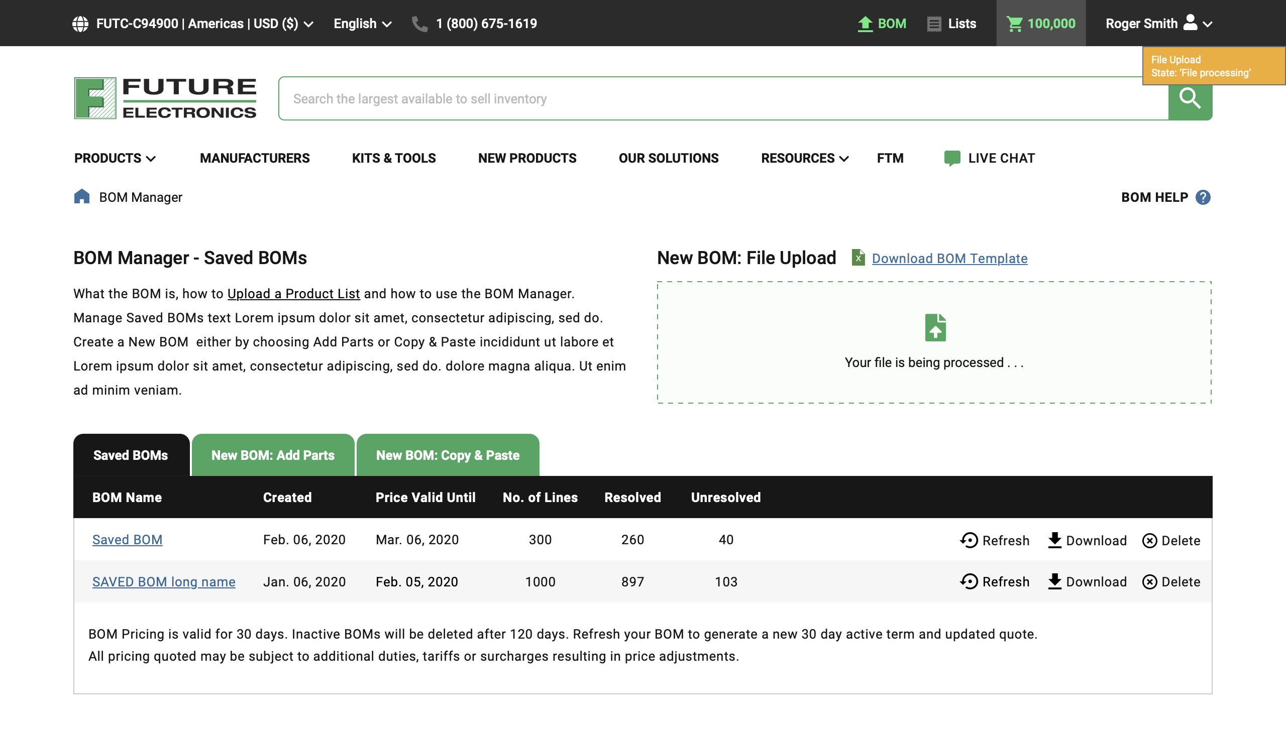 Abstract tech visual