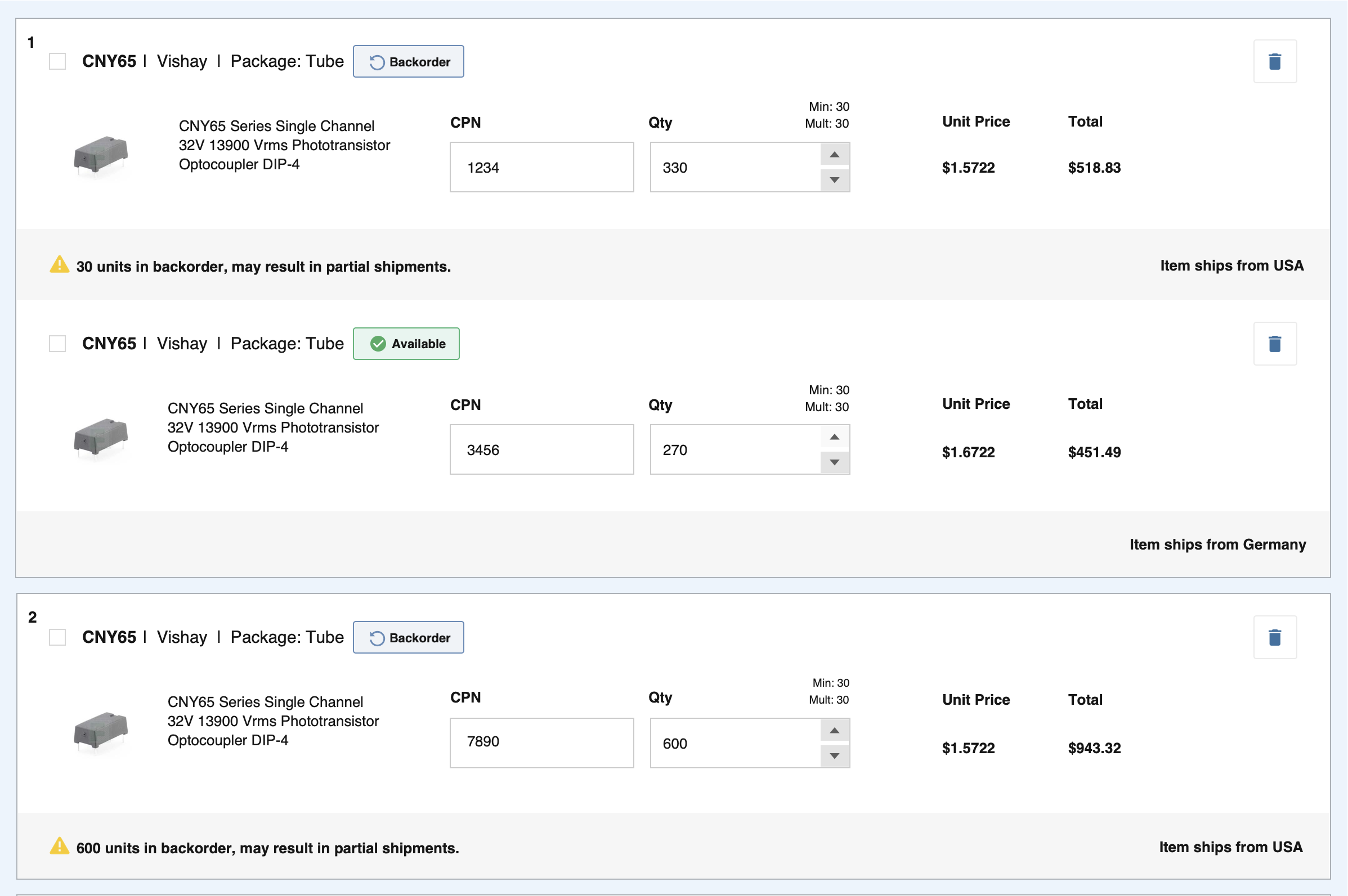Abstract tech visual