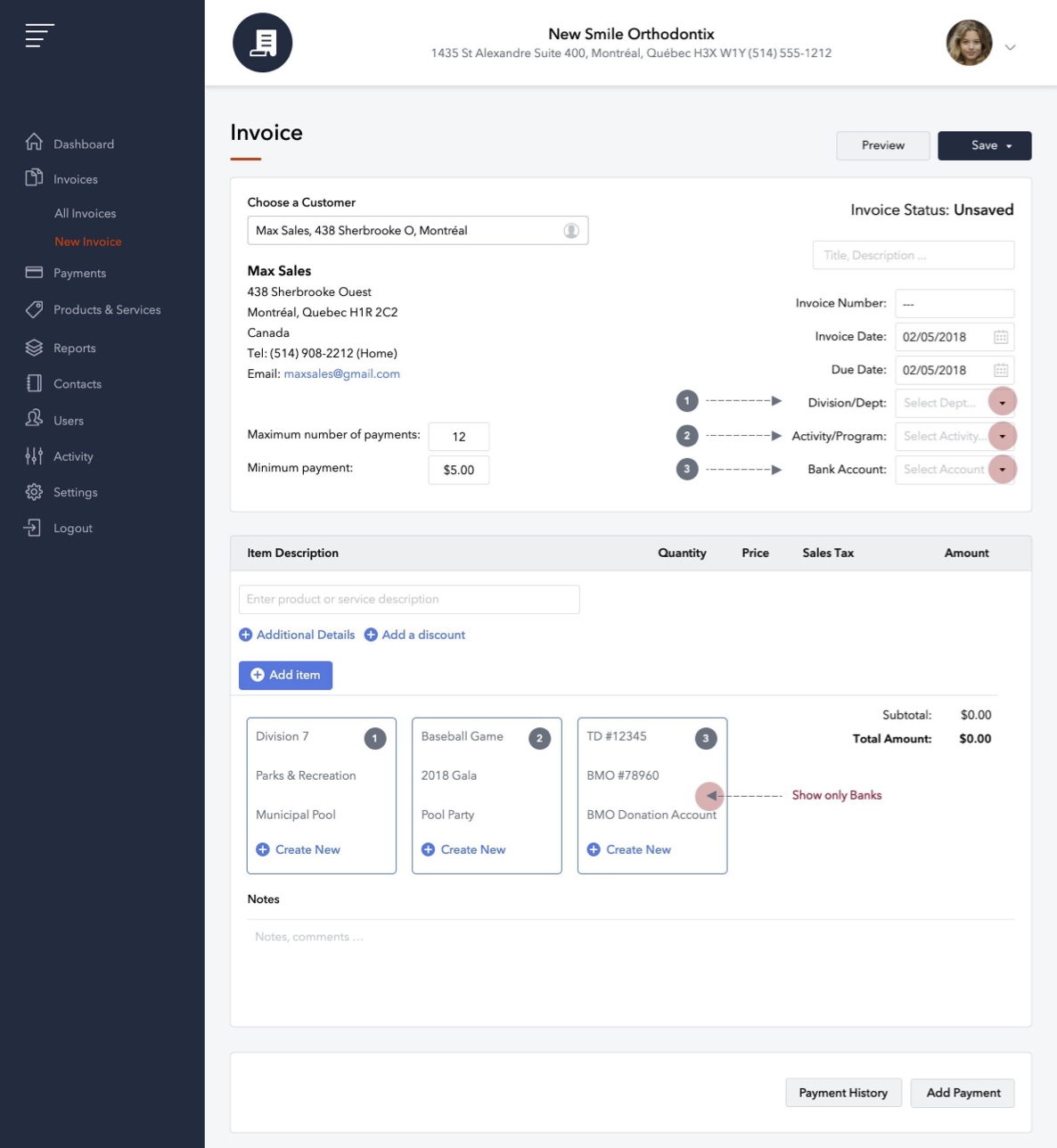 Saks Fifth Avenue CCA+ Tablet CRM