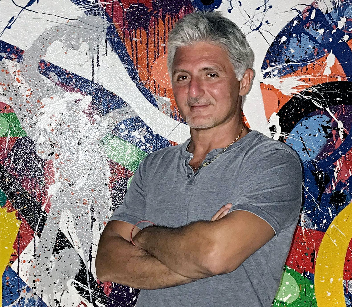 Abstract tech visual